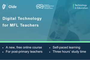 New! Online course for MFL teachers (Post-Primary)