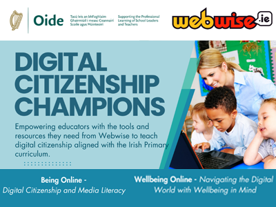 Digital Citizenship Champions workshops and webinars 